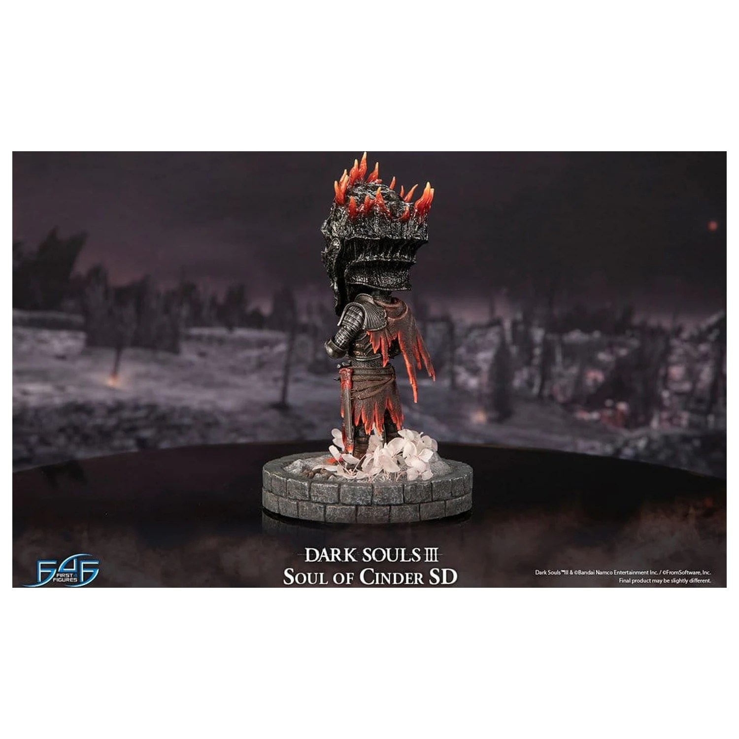 Dark Souls III živicová socha Soul of Cinder SD 22 cm produktová fotografia