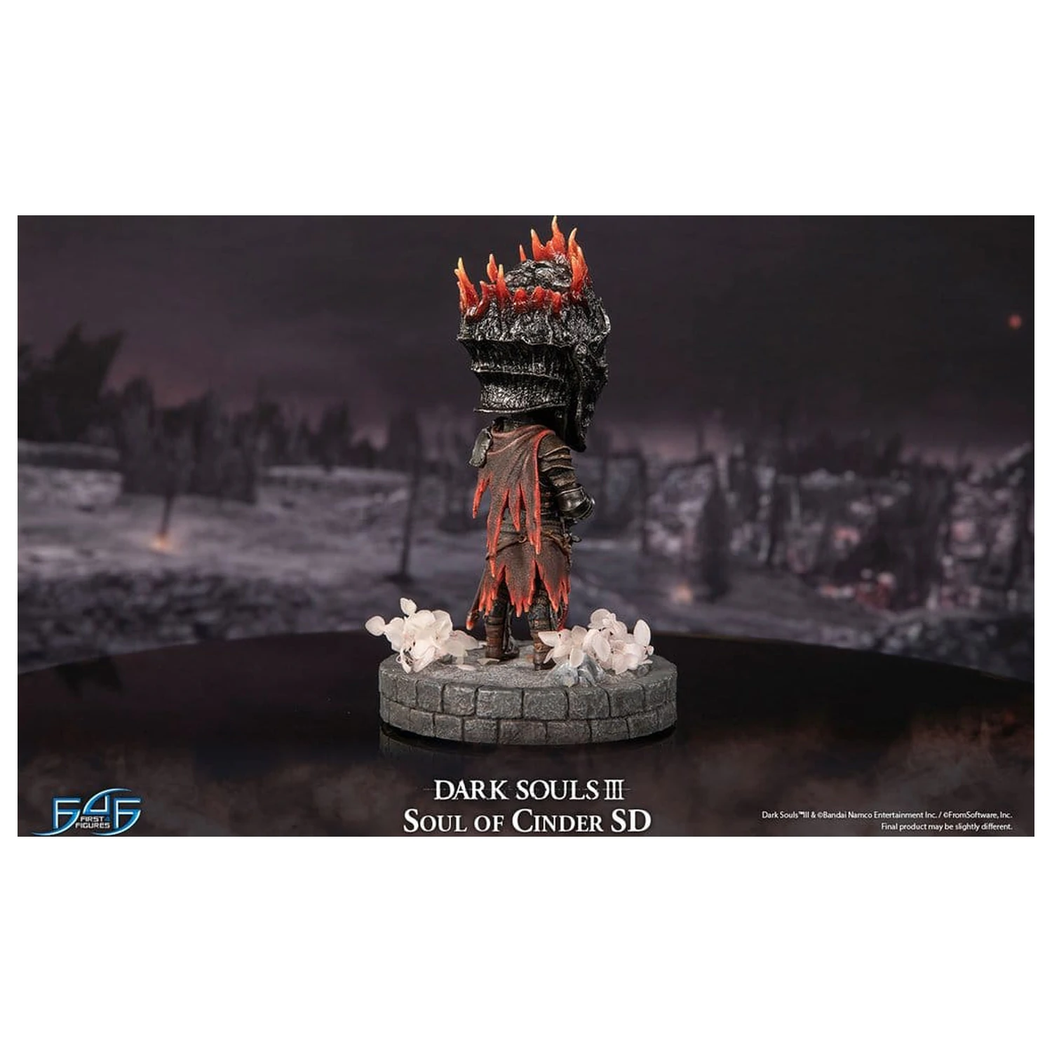 Dark Souls III živicová socha Soul of Cinder SD 22 cm produktová fotografia