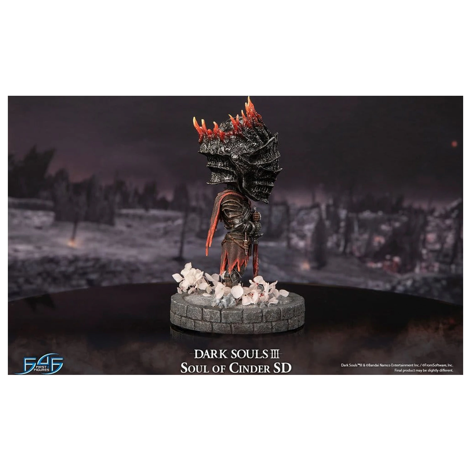 Dark Souls III živicová socha Soul of Cinder SD 22 cm produktová fotografia