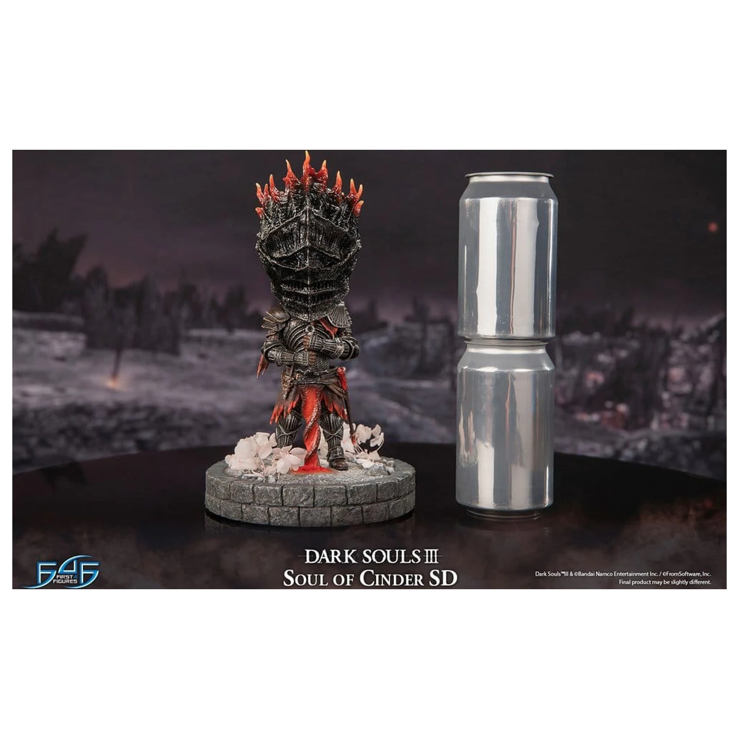 Dark Souls III živicová socha Soul of Cinder SD 22 cm produktová fotografia