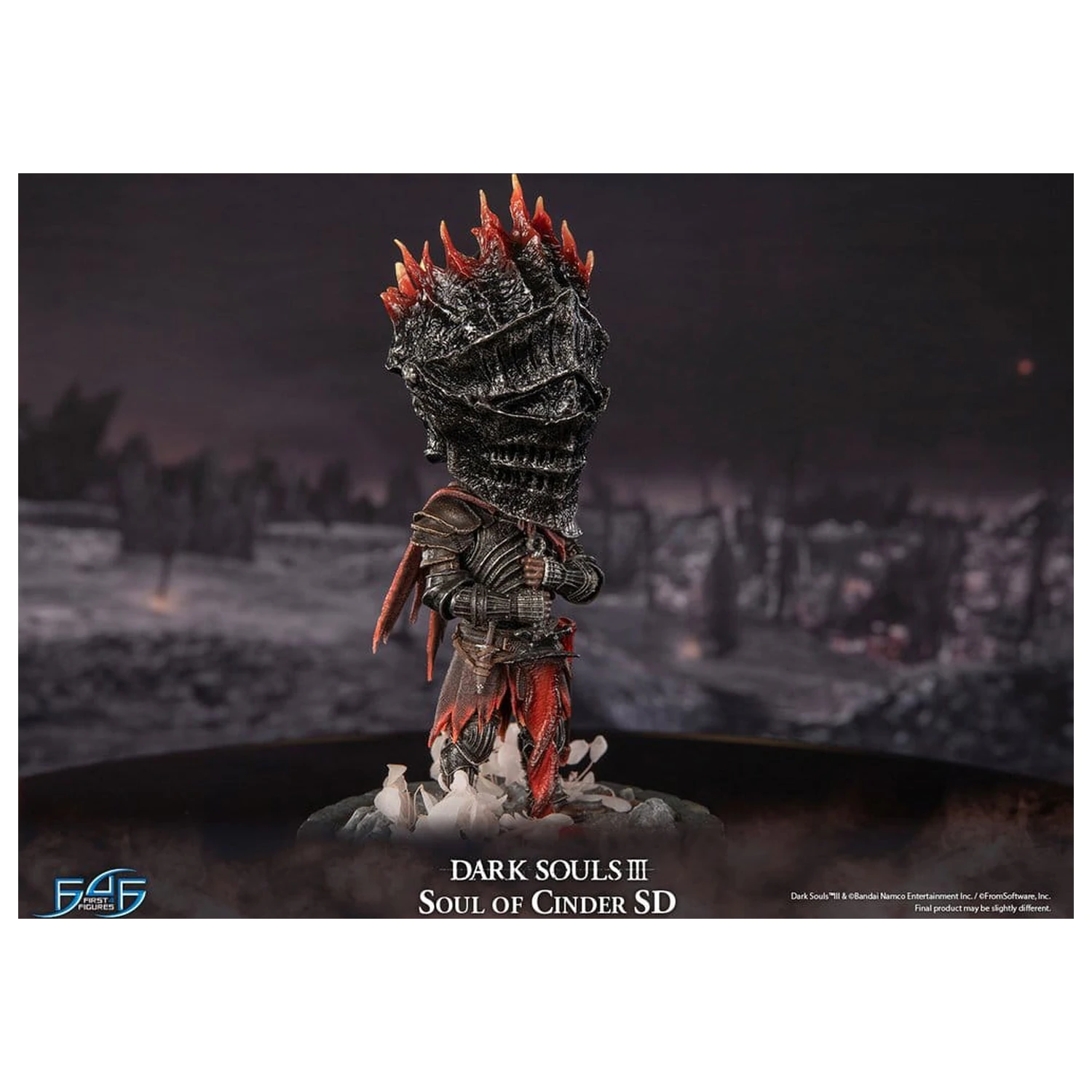 Dark Souls III živicová socha Soul of Cinder SD 22 cm produktová fotografia