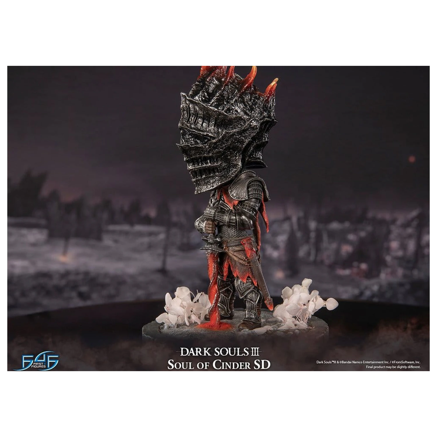 Dark Souls III živicová socha Soul of Cinder SD 22 cm produktová fotografia