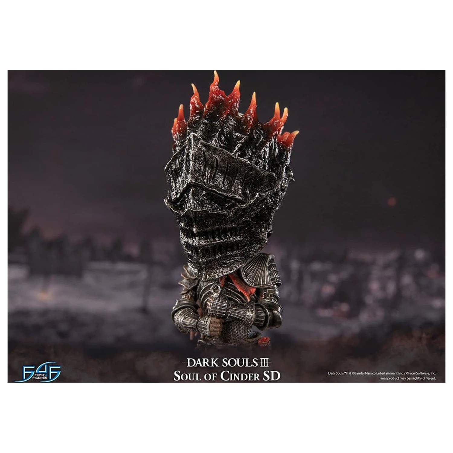 Dark Souls III živicová socha Soul of Cinder SD 22 cm produktová fotografia