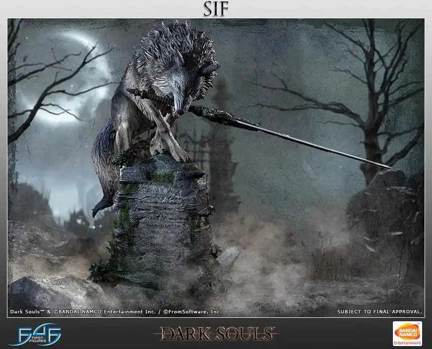 Dark Souls Statue The Great Grey Wolf Sif 64 cm termékfotó