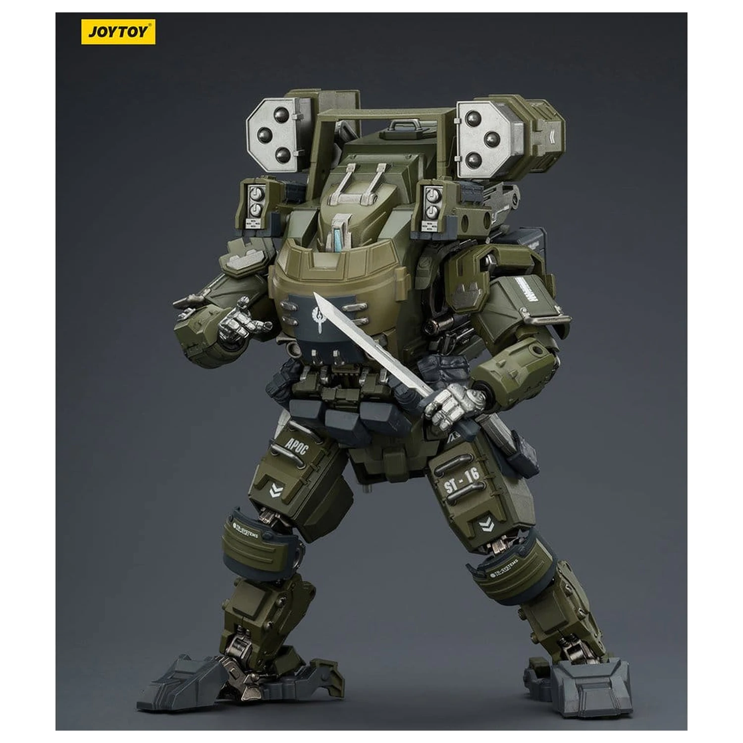 Dark Source akčná figúrka 1/25 APOC Series Storm Surge Heavy Fire Assault Mech ST-8616 14 cm produktová fotografia