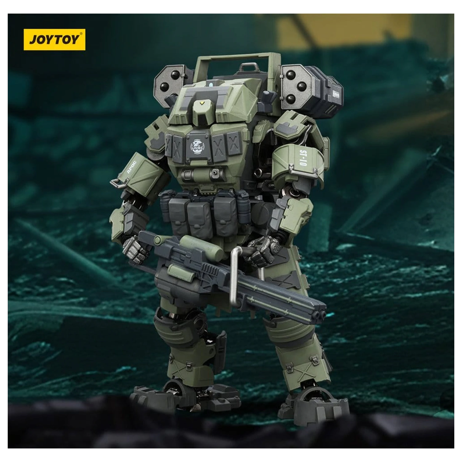 Dark Source akčná figúrka 1/25 APOC Series Storm Surge Heavy Fire Assault Mech ST-8616 14 cm produktová fotografia