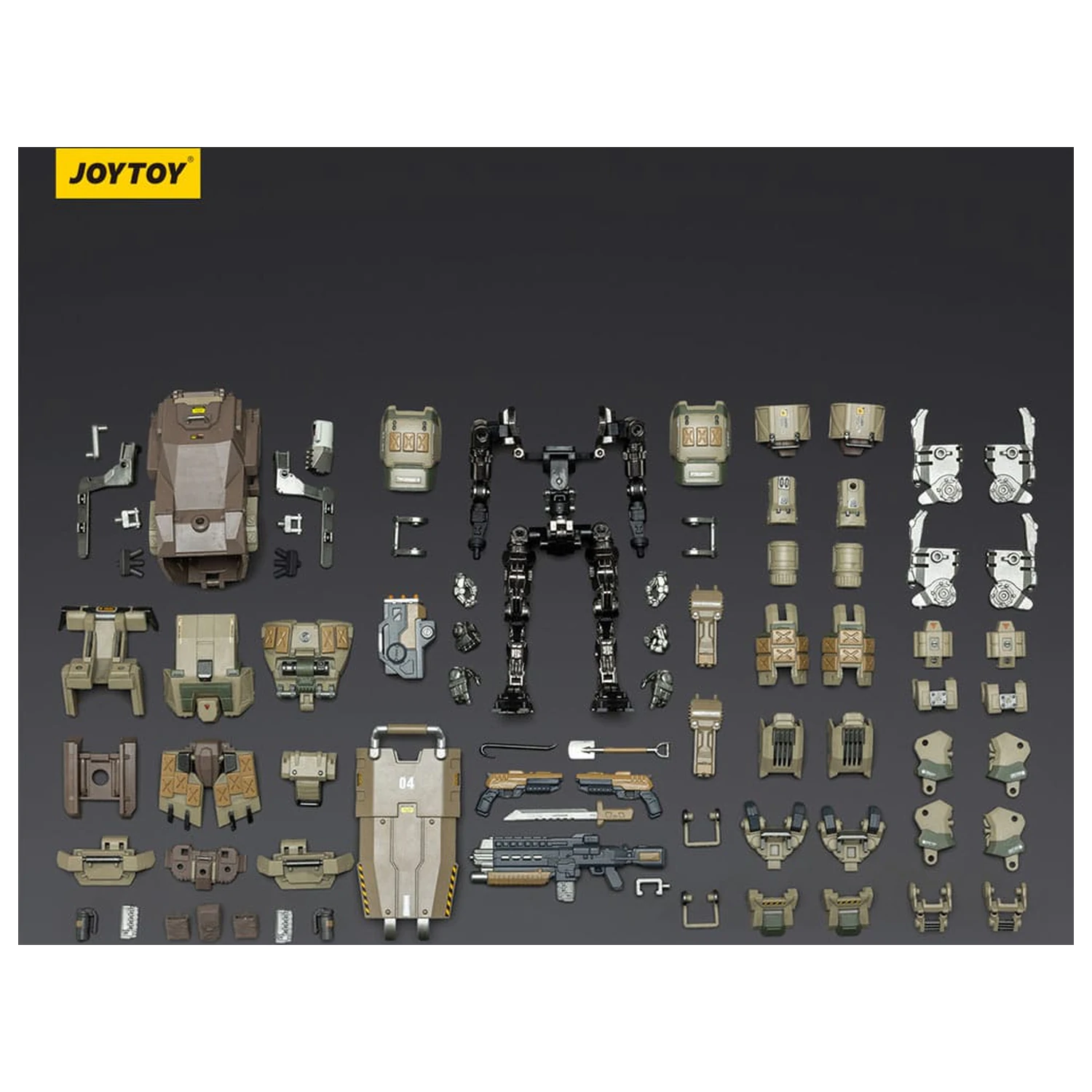 Dark Source akčná figúrka APOC Series Iron Vanguard Heavy Assault Mech 16 cm produktová fotografia