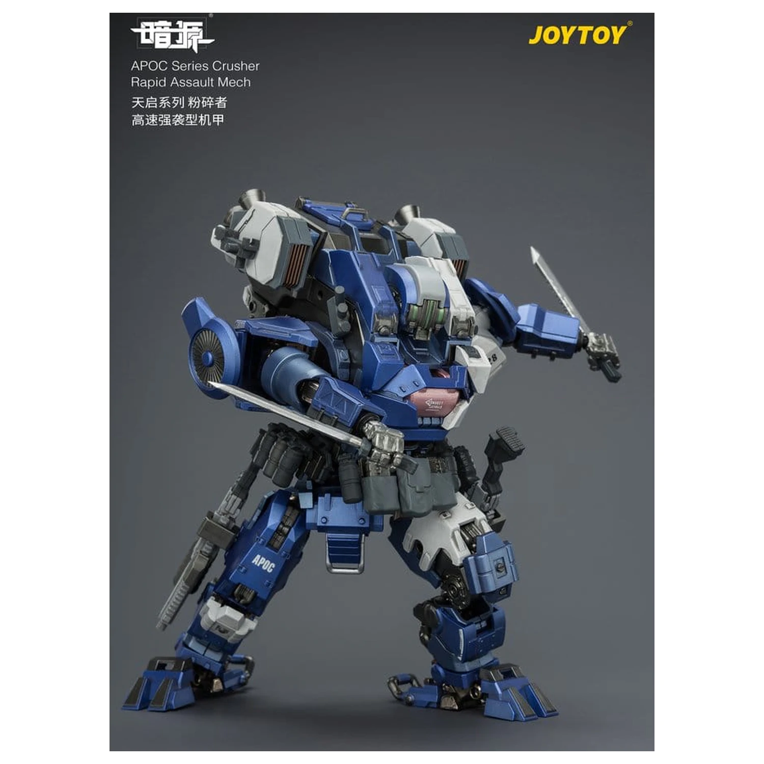 Dark Source APOC Series Action Figure Crusher Rapid Assault Mech ST-8628 17 cm produktová fotografia