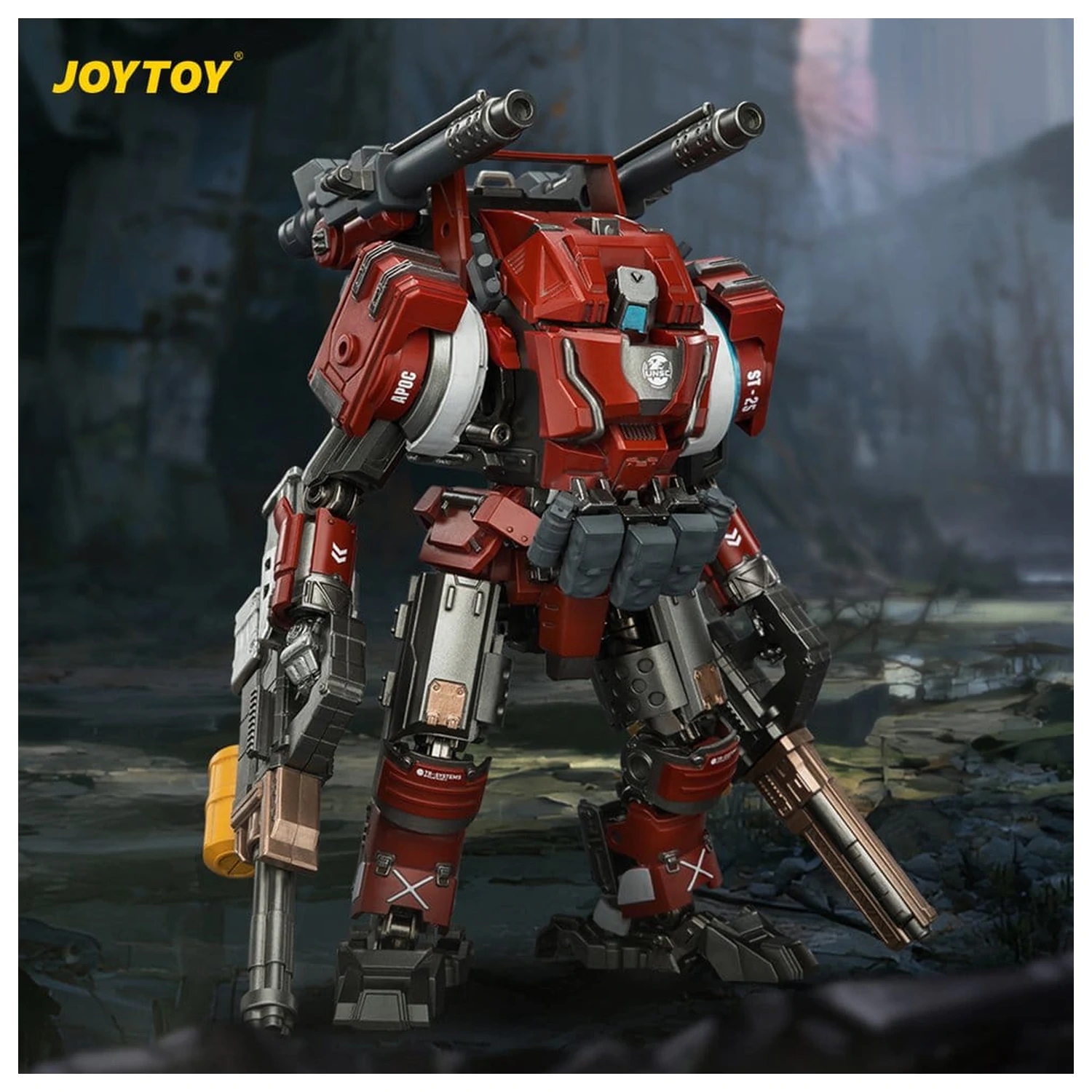 Dark Source APOC Series Akčná figúrka Iron Skybearer Heavy Fire Assault Mech ST-8625 17 cm produktová fotografia