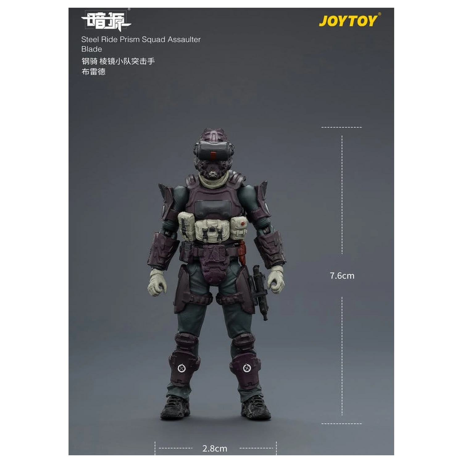 Dark Source Steel Ride Action Figure balenie Prism Squad 8 cm produktová fotografia