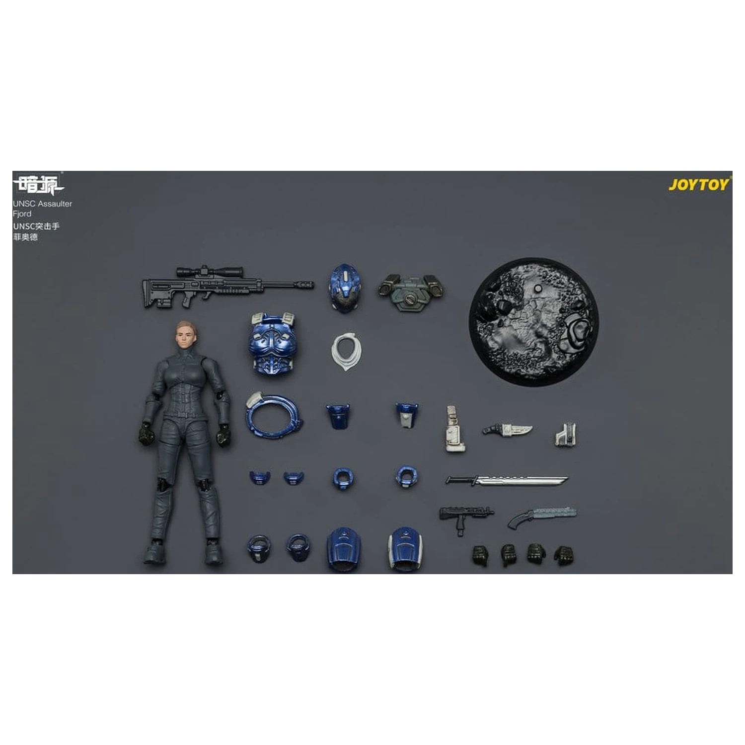 Dark Source UNSC Action Figure Assaulter Fjord 8 cm akčná figúrka produktová fotografia
