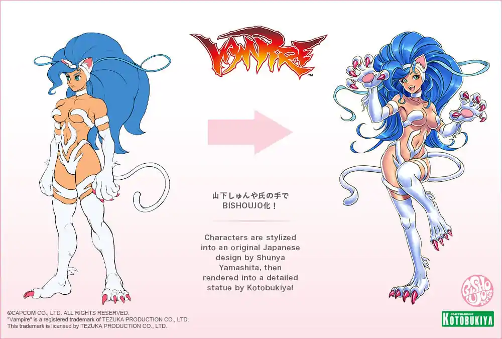 Darkstalkers Bishoujo PVC Soška 1/7 Felicia Limited Edition 26 cm produktová fotografia
