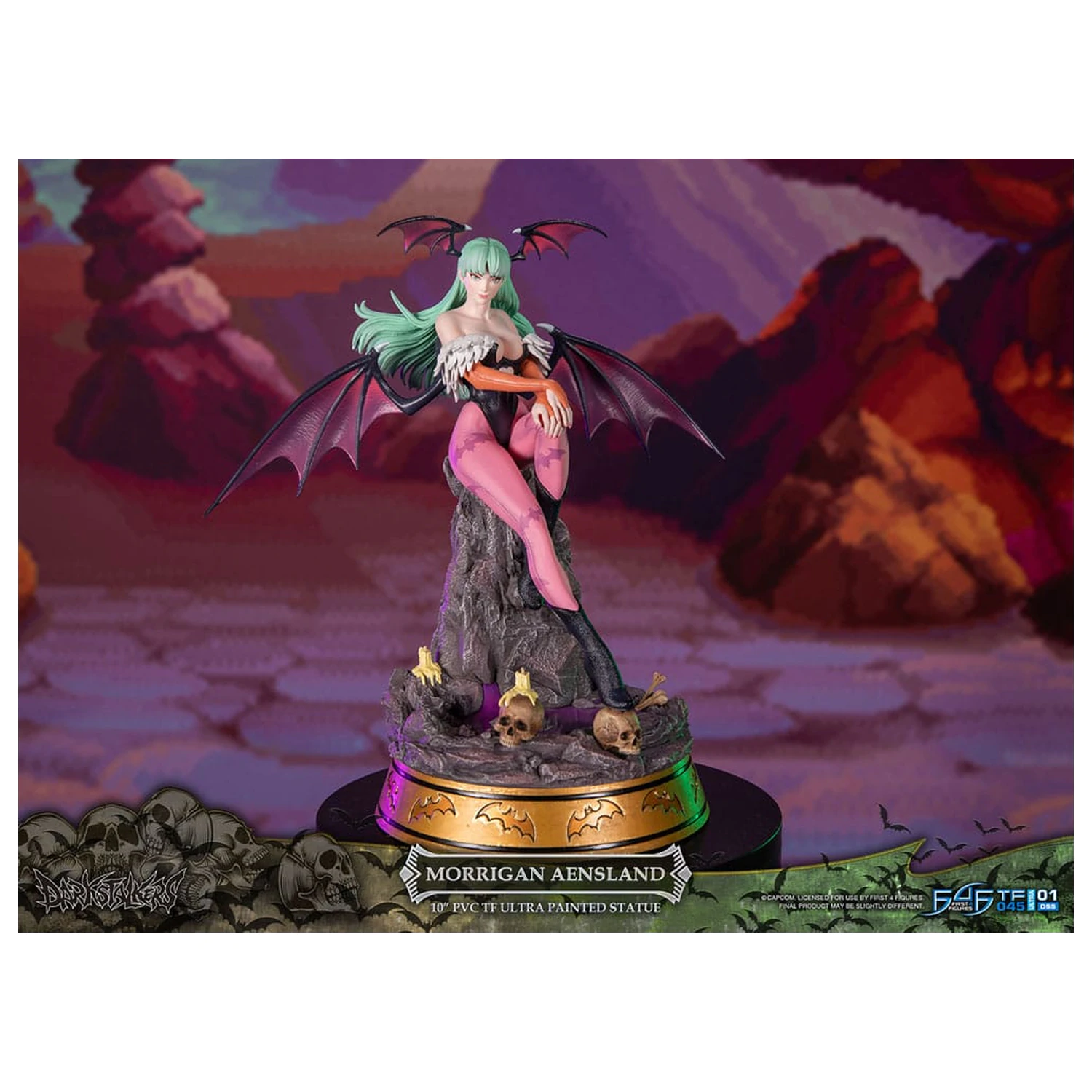 Darkstalkers PVC Socha Morrigan Aensland 25 cm produktová fotografia