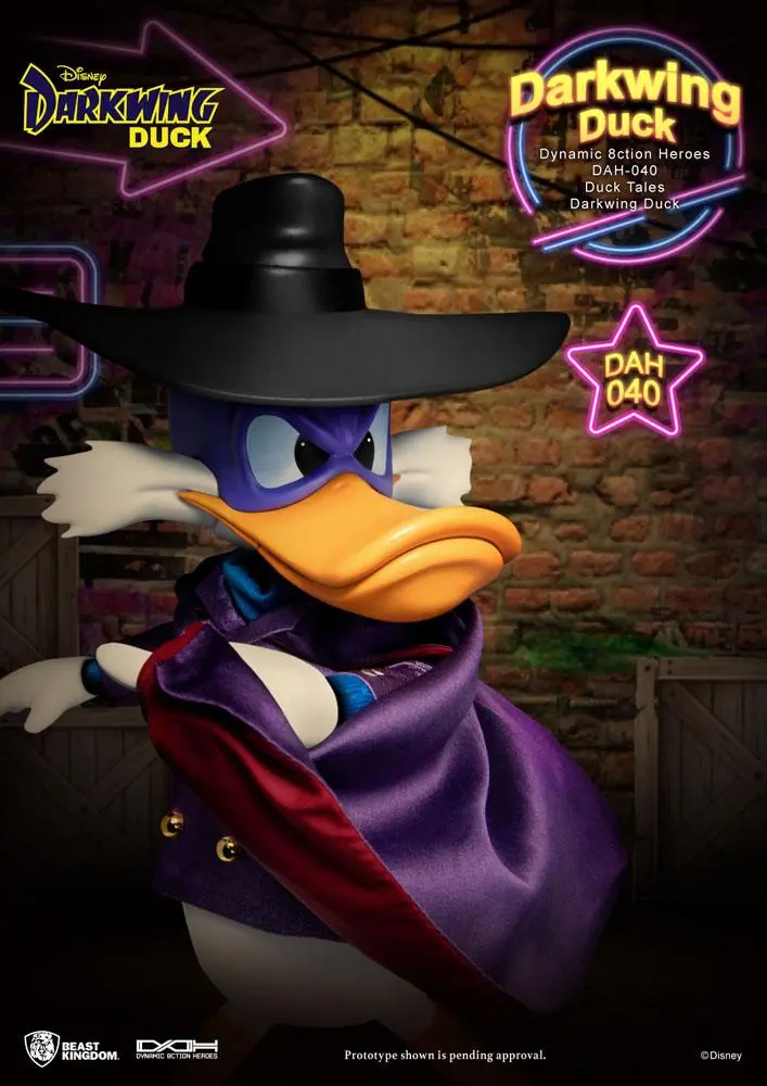 Darkwing Duck Dynamic 8ction Heroes figúrka 1/9 Darkwing Duck 16 cm termékfotó