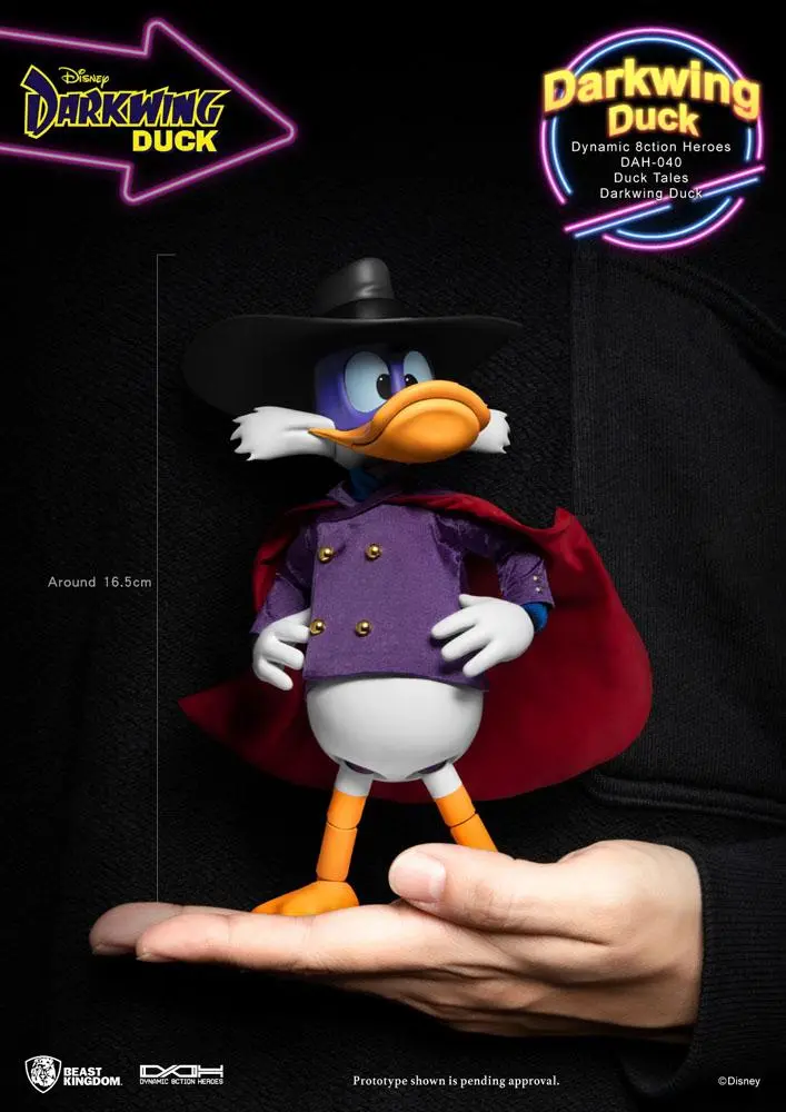 Darkwing Duck Dynamic 8ction Heroes figúrka 1/9 Darkwing Duck 16 cm termékfotó