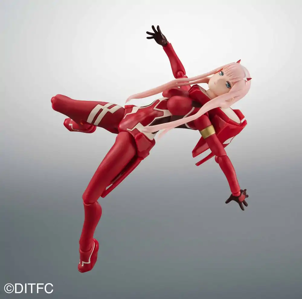Darling in the Franxx S.H. Figuarts x The Robot Spirits Akčná figúrka Zero Two & Strelizia 5th Anniversary Set 16 cm produktová fotografia