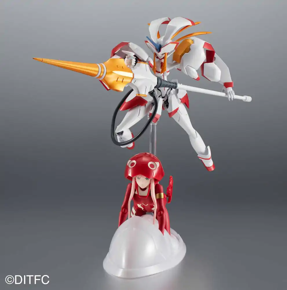 Darling in the Franxx S.H. Figuarts x The Robot Spirits Akčná figúrka Zero Two & Strelizia 5th Anniversary Set 16 cm produktová fotografia