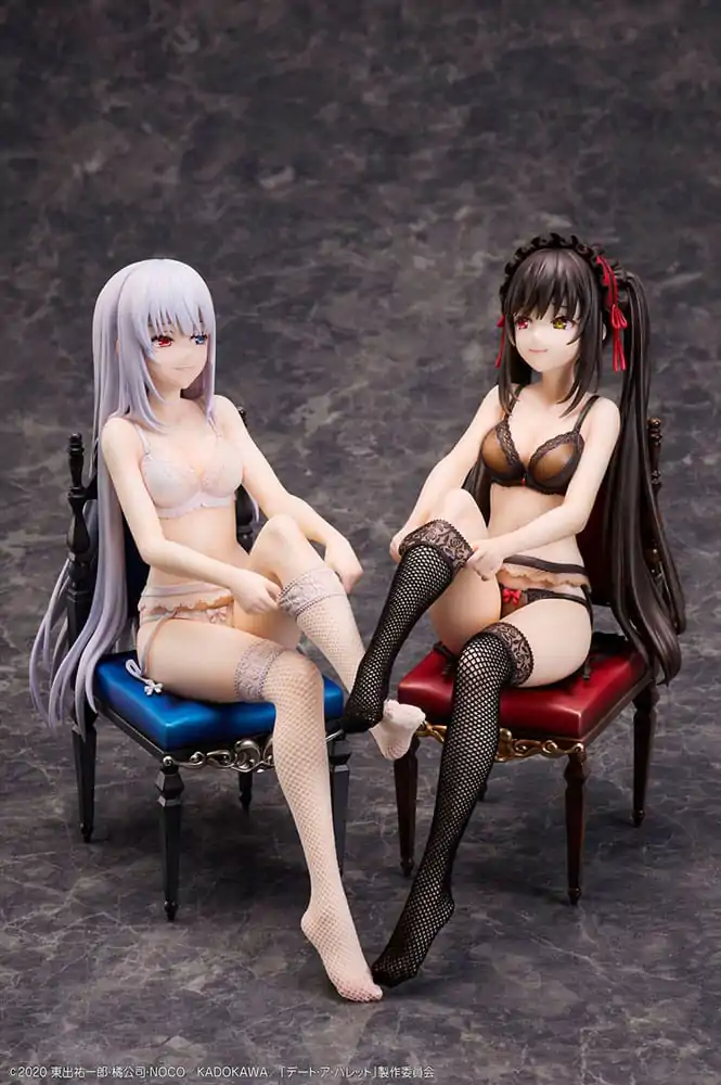 Date A Bullet PVC sošky 1/7 Kurumi Tokisaki & White Queen 17 cm termékfotó