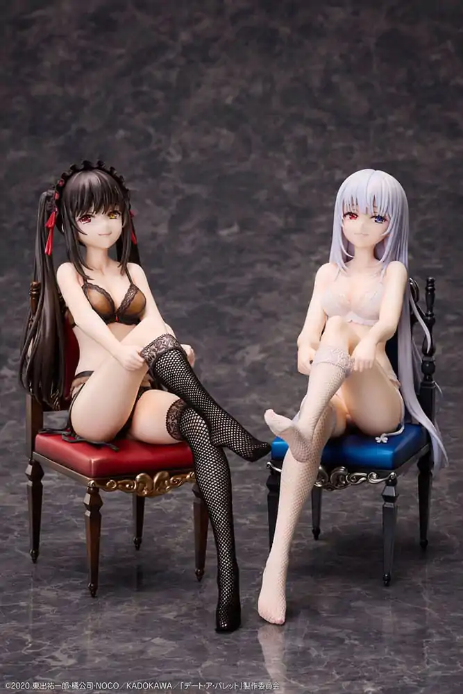 Date A Bullet PVC sošky 1/7 Kurumi Tokisaki & White Queen 17 cm termékfotó