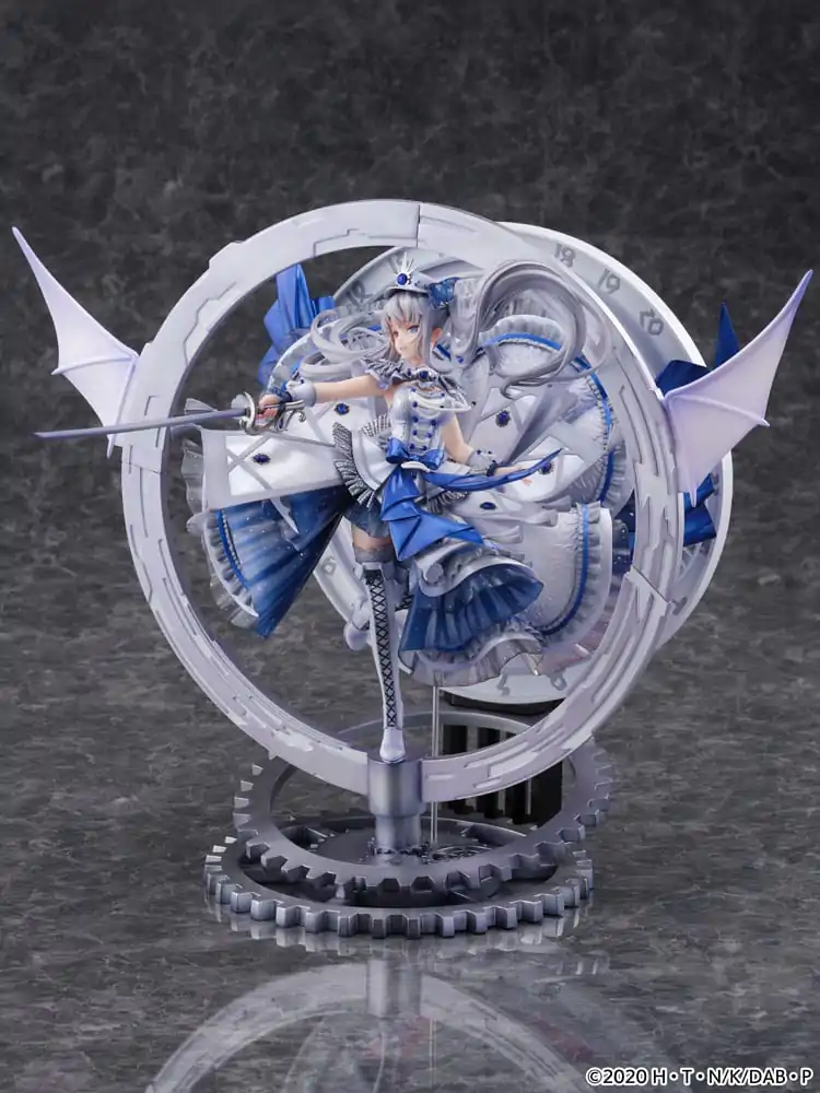 Date A Bullet SHIBUYA SCRAMBLE FIGURE PVC Socha 1/7 The White Queen -Royal Blue Sapphire Dress Ver. 33 cm produktová fotografia