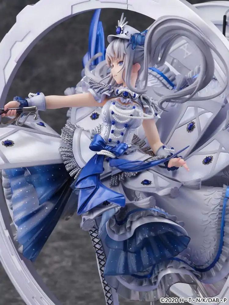 Date A Bullet SHIBUYA SCRAMBLE FIGURE PVC Socha 1/7 The White Queen -Royal Blue Sapphire Dress Ver. 33 cm produktová fotografia