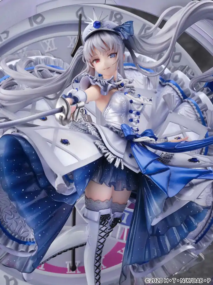 Date A Bullet SHIBUYA SCRAMBLE FIGURE PVC Socha 1/7 The White Queen -Royal Blue Sapphire Dress Ver. 33 cm produktová fotografia