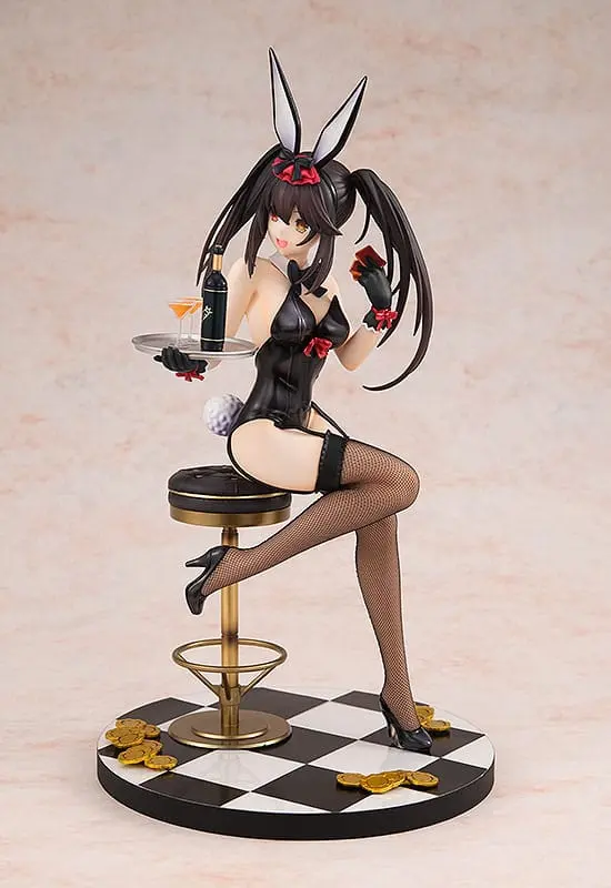 Date A Live Socha 1/7 Kurumi Tokisaki: Black Bunny Ver. 26 cm produktová fotografia