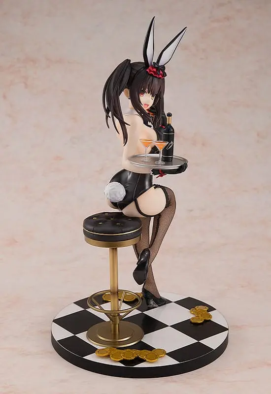 Date A Live Socha 1/7 Kurumi Tokisaki: Black Bunny Ver. 26 cm produktová fotografia