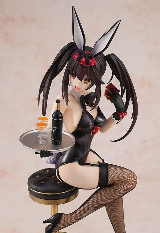 Date A Live Socha 1/7 Kurumi Tokisaki: Black Bunny Ver. 26 cm produktová fotografia