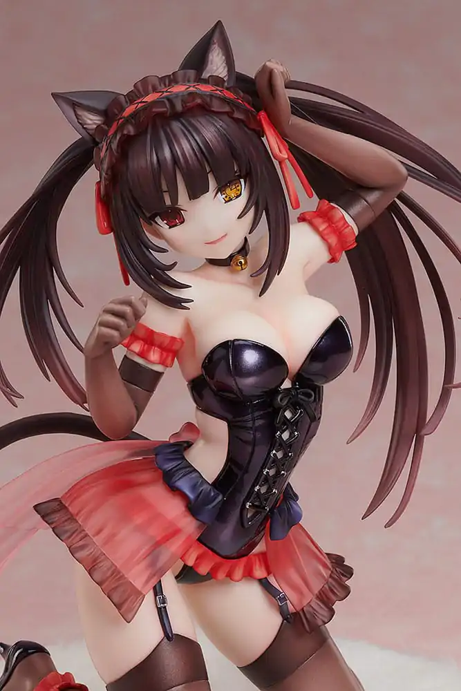 Date A Live Socha 1/7 Kurumi Tokisaki Cat Ears Ver. 17 cm produktová fotografia