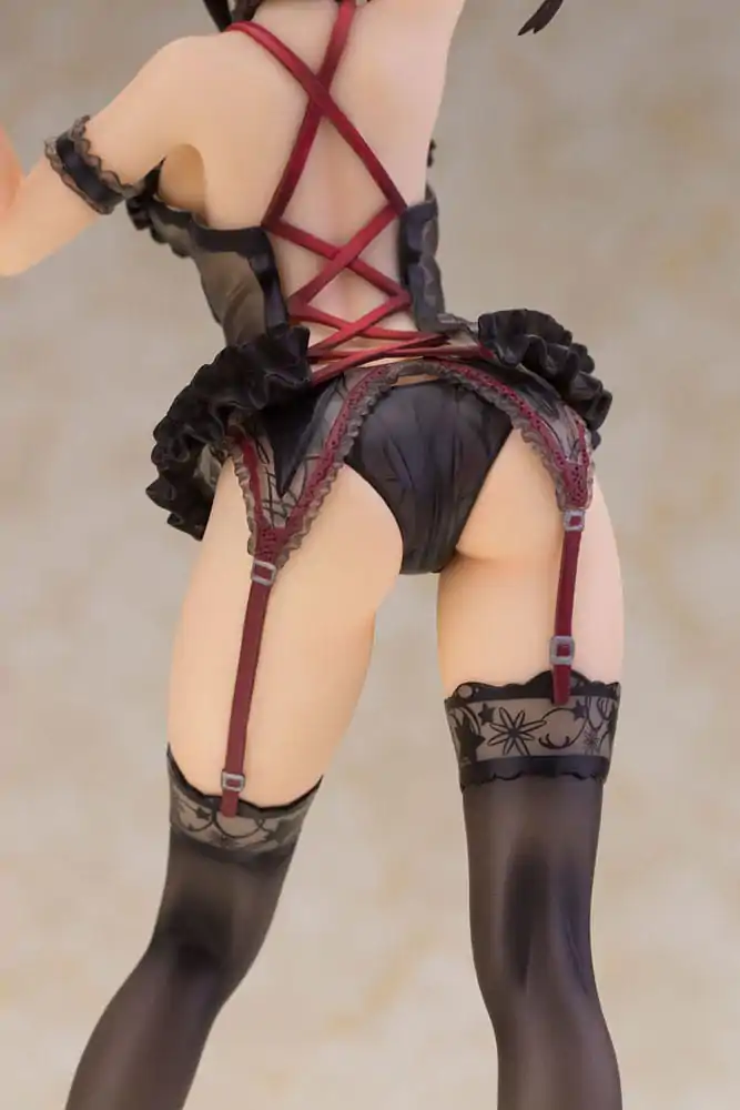 Date A Live Soška 1/7 Kurumi Tokisaki Lingerie Ver. Black 24 cm produktová fotografia