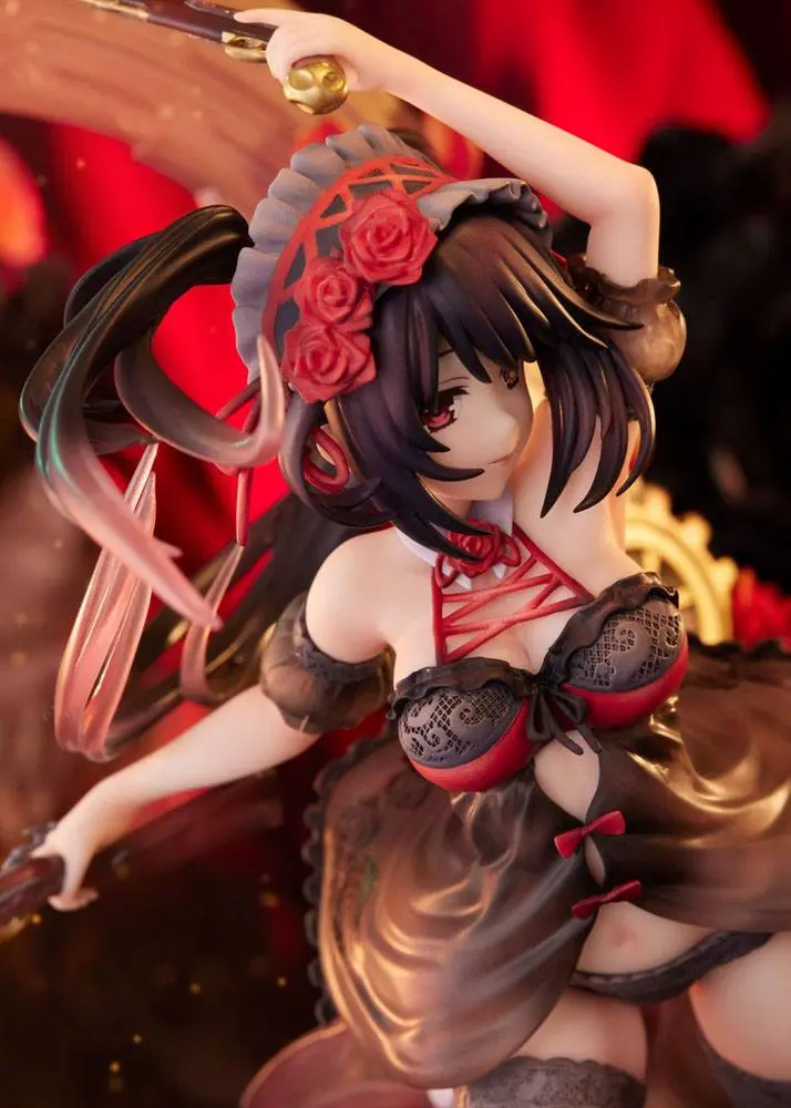 Date A Live IV PVC figurka 1/7 Kurumi Tokisaki Lingerie Swimwear Ver. 27 cm termékfotó