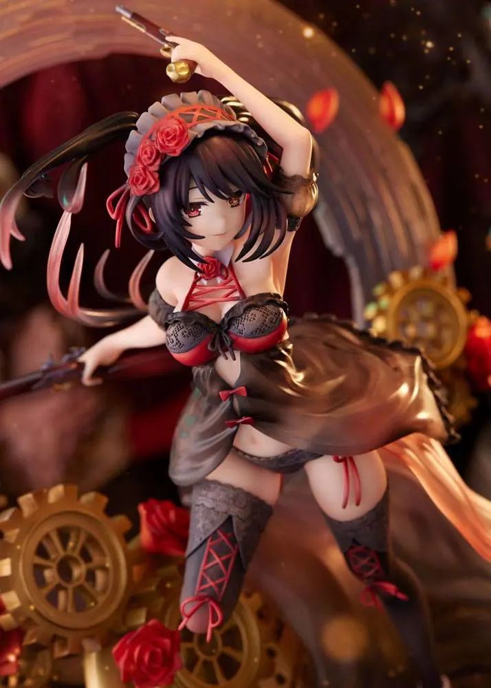 Date A Live IV PVC figurka 1/7 Kurumi Tokisaki Lingerie Swimwear Ver. 27 cm termékfotó