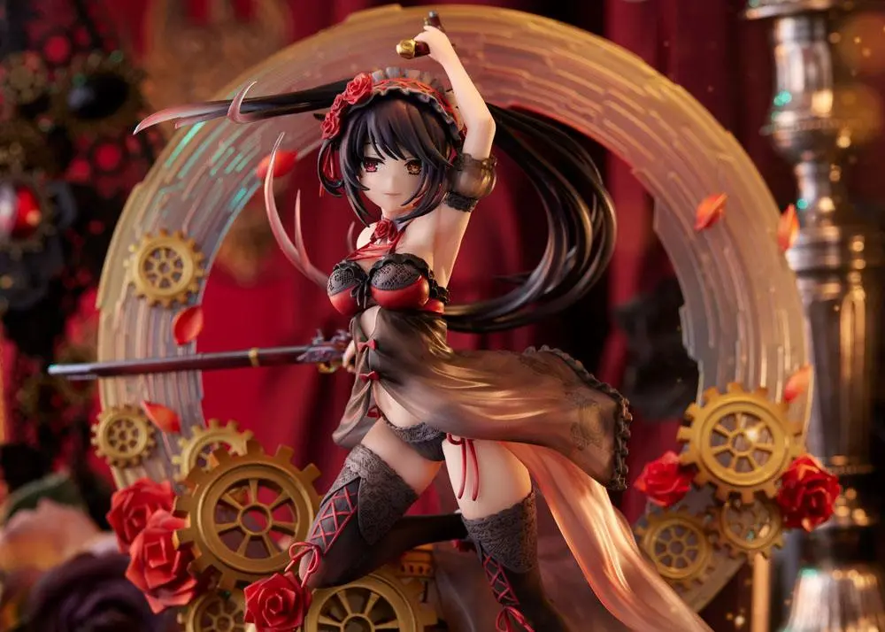 Date A Live IV PVC figurka 1/7 Kurumi Tokisaki Lingerie Swimwear Ver. 27 cm termékfotó