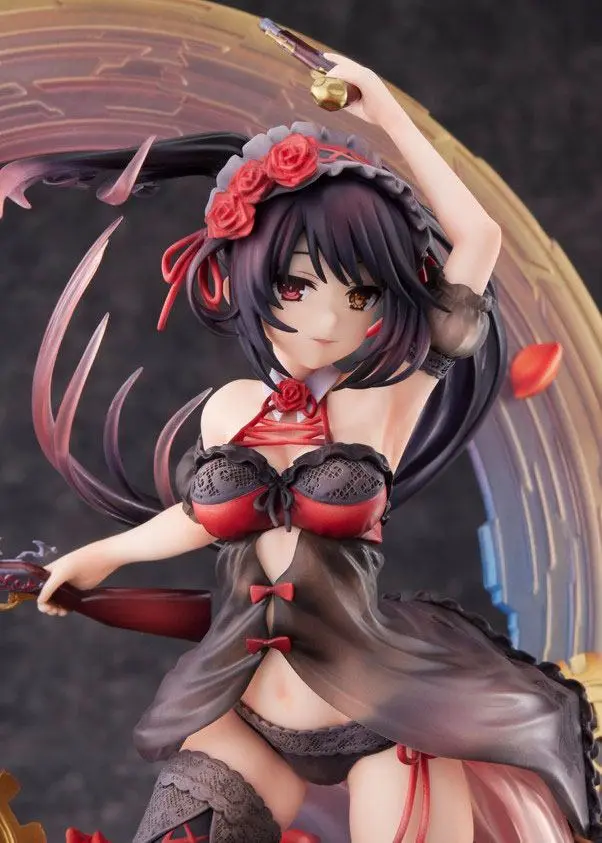 Date A Live IV PVC figurka 1/7 Kurumi Tokisaki Lingerie Swimwear Ver. 27 cm termékfotó