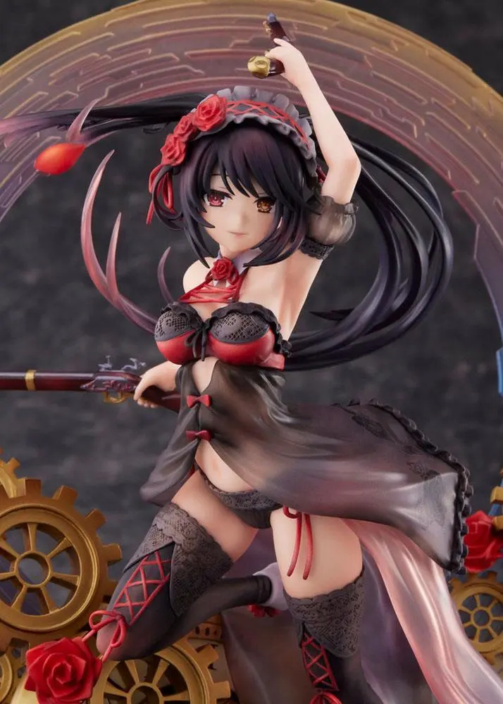 Date A Live IV PVC figurka 1/7 Kurumi Tokisaki Lingerie Swimwear Ver. 27 cm termékfotó