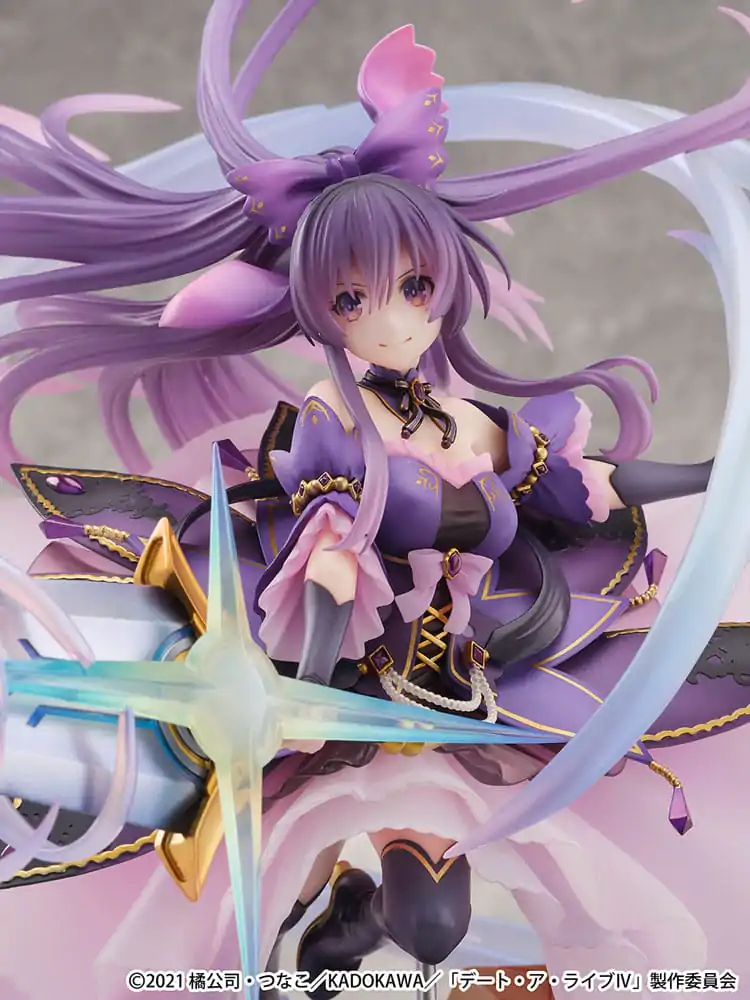 Date A Live IV SHIBUYA SCRAMBLE FIGURE PVC Socha figúrka 1/6 Tohka Yatogami Princess Amethyst Dress Ver. 32 cm termékfotó