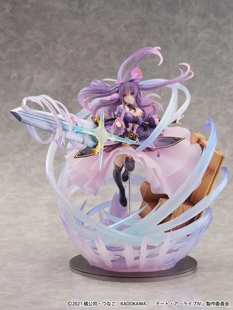 Date A Live IV SHIBUYA SCRAMBLE FIGURE PVC Socha figúrka 1/6 Tohka Yatogami Princess Amethyst Dress Ver. 32 cm termékfotó