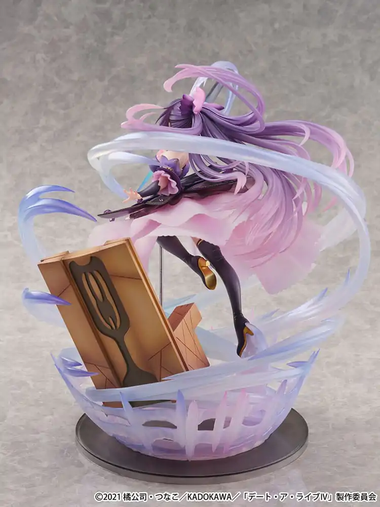 Date A Live IV SHIBUYA SCRAMBLE FIGURE PVC Socha figúrka 1/6 Tohka Yatogami Princess Amethyst Dress Ver. 32 cm termékfotó