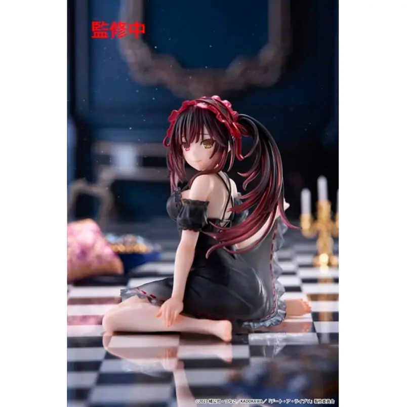 Date A Live Kukumi Tokisaki Nightwear Desktop Cute figúrka 12,5 cm termékfotó