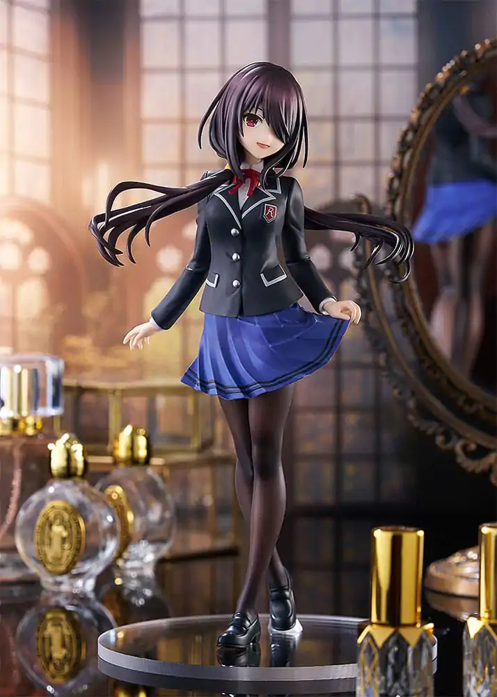 Date A Live Pop Up Parade PVC soška Kurumi Tokisaki: School Uniform Ver. L Size 20 cm produktová fotografia