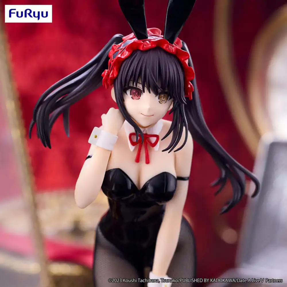 Date A Live V BiCute Bunnies PVC socha Kurumi Tokisaki Black Color Ver. 29 cm produktová fotografia