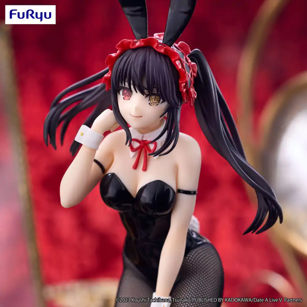 Date A Live V BiCute Bunnies PVC socha Kurumi Tokisaki Black Color Ver. 29 cm produktová fotografia