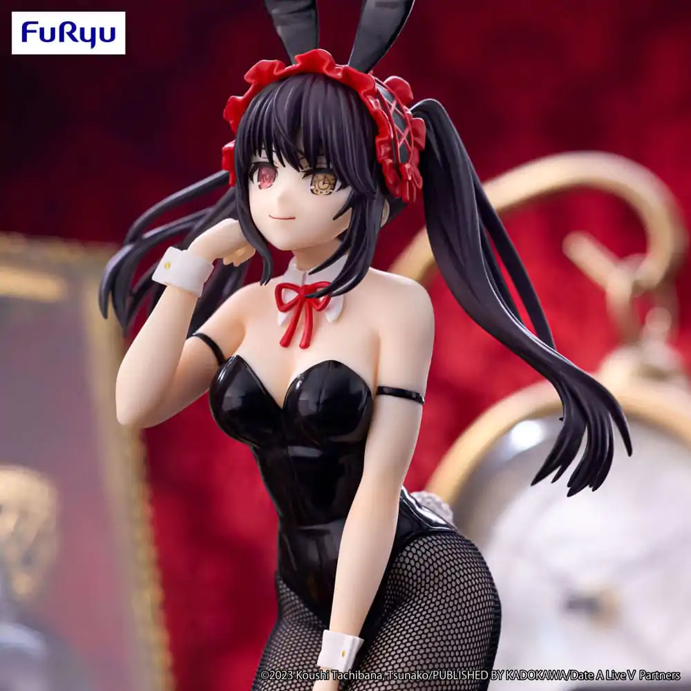 Date A Live V BiCute Bunnies PVC socha Kurumi Tokisaki Black Color Ver. 29 cm produktová fotografia