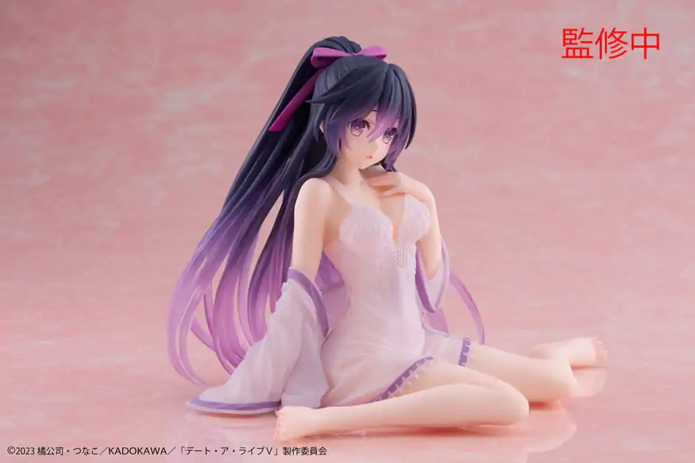 Date A Live V PVC socha Desktop Cute Figure Tohka Yatogami Nightwear Ver. 13 cm produktová fotografia