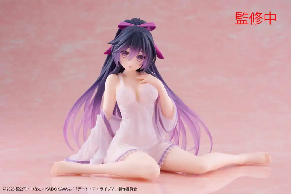 Date A Live V PVC socha Desktop Cute Figure Tohka Yatogami Nightwear Ver. 13 cm produktová fotografia