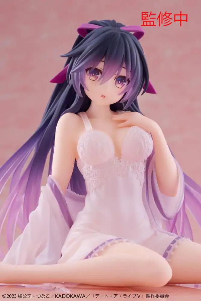 Date A Live V PVC socha Desktop Cute Figure Tohka Yatogami Nightwear Ver. 13 cm produktová fotografia