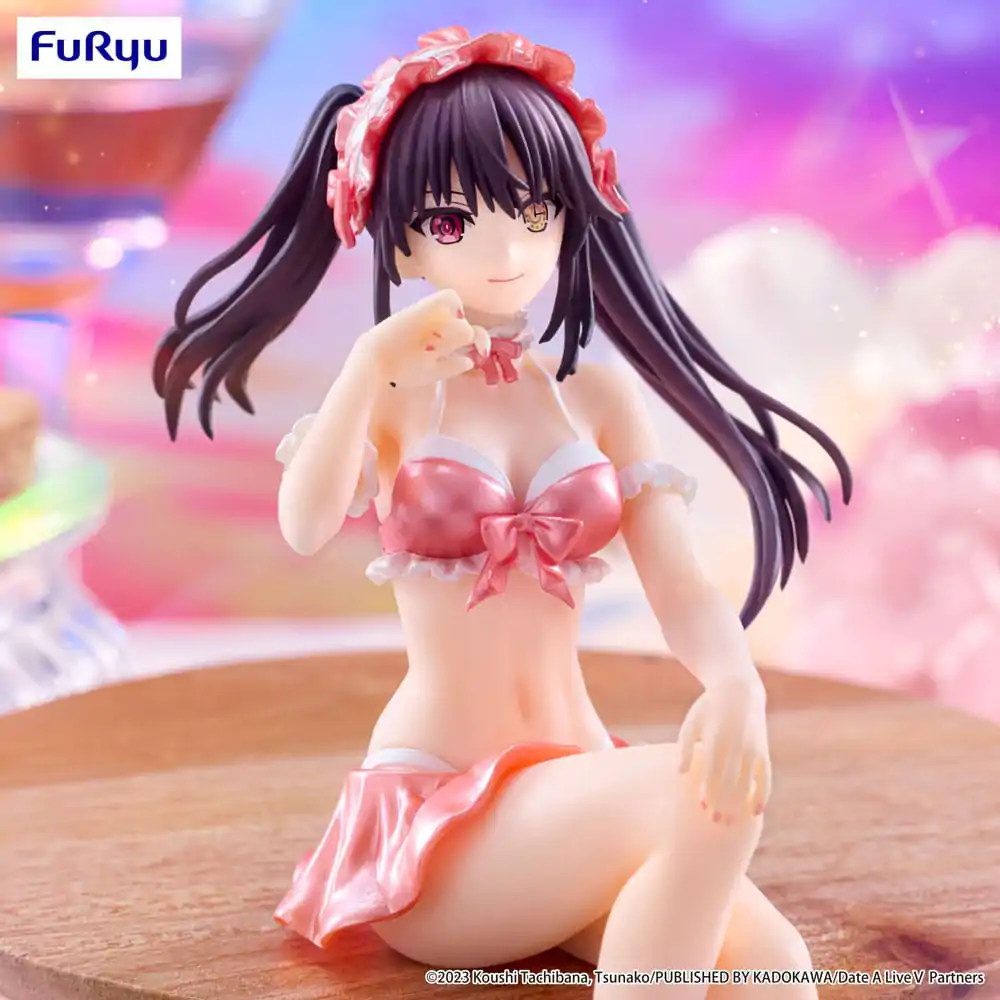 Date A Live V Noodle Stopper PVC Socha Kurumi Tokisaki Swimsuit Pastel Red Color Ver. 15 cm produktová fotografia