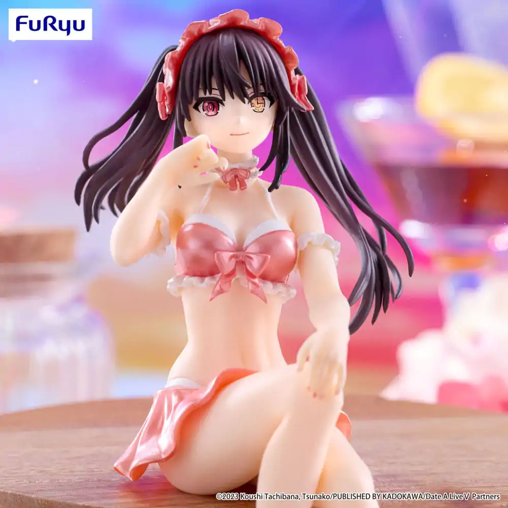 Date A Live V Noodle Stopper PVC Socha Kurumi Tokisaki Swimsuit Pastel Red Color Ver. 15 cm produktová fotografia