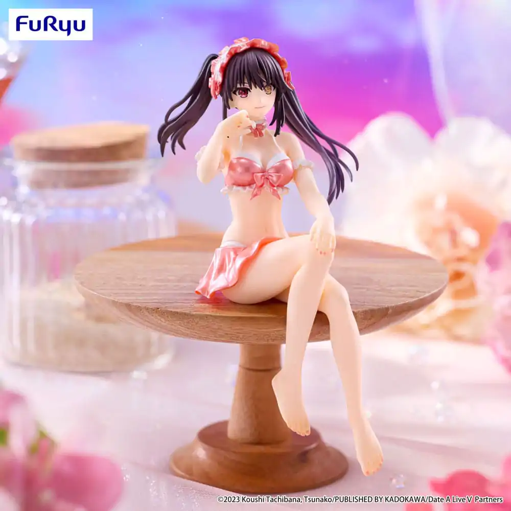 Date A Live V Noodle Stopper PVC Socha Kurumi Tokisaki Swimsuit Pastel Red Color Ver. 15 cm produktová fotografia